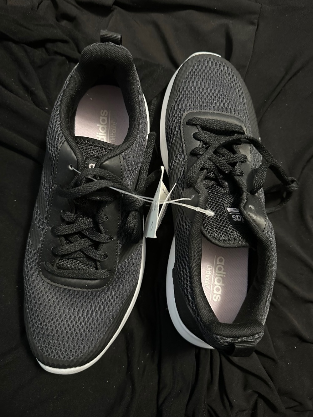 Adidas Women's Black Running Shoes Size 9 NWT Lightweight Sneakers